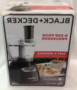 BLACK & DECKER 8-CUP FOOD PROCESSOR