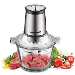 Electric Food Chopper, 8-Cup Food Processor by Homeleader, 2