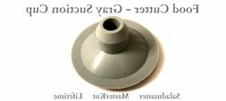 Saladmaster food processor replacement part Gray Rubber SUCT